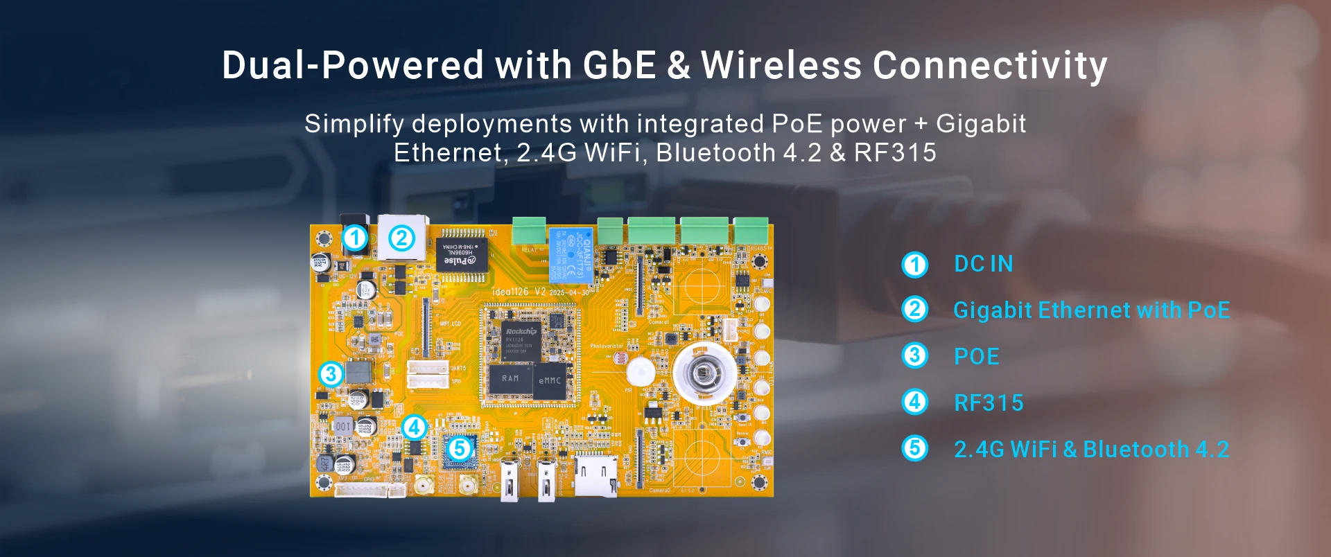 Rockchip RV1126B-P SBC
