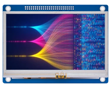 4.3-inch TFT LCD
