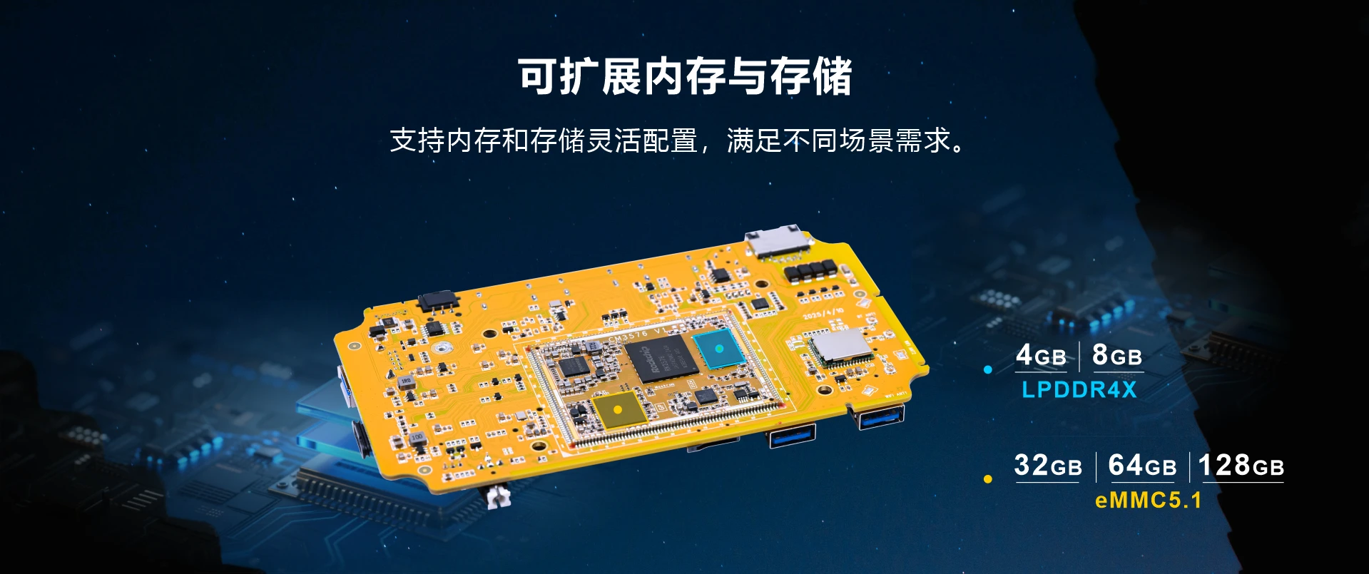 Rockchip RK3576 compact board