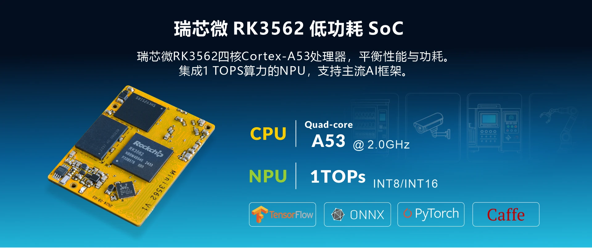 Rockchip RK3562 system-on-module